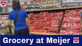 Grocery Shopping at Meijer  NingD [upl. by Ulrich]