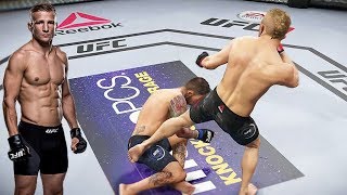 TJ DILLASHAW KICKING GARBRANDTs A  EA UFC 3 [upl. by Karol384]