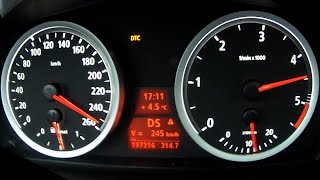 BMW 535d E60 Acceleration 0100  0200  0250 Stage 2 [upl. by Keviv]