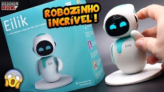 EILIK ROBOT Unboxing e Review BR  Testando funções eilik robot desk [upl. by Benetta]