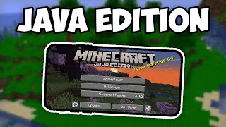 How to Play Minecraft Java Edition on Mobile  Minecraft Java Edition 121  Android [upl. by Uyr]