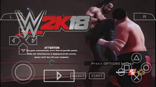 WWE 2K18 PPSSPP V199 RELEASED BY GAMERNAFZ ANDROID DOWNLOAD [upl. by Helas]