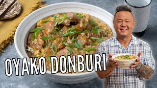 How to Make Oyako Donburi Chicken and Egg on Rice with Jet Tila  Ready Jet Cook  Food Network [upl. by Obola]