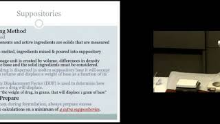 Compounding Lab Sessions  Suppositories [upl. by Carew]