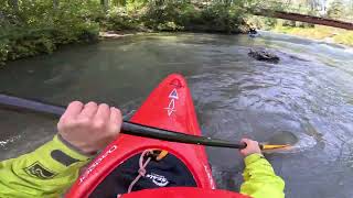 Surfing the Bridge Wave on the Tieton River September 4th 2023 Jeffr [upl. by Icnarf]