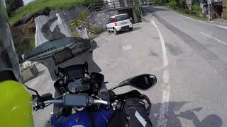 Motorrad PedavenaPasso Croce DauneCol FalconFaller 13062017 HI [upl. by Harve]