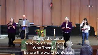 Steilacoom Community Church Service [upl. by Noonberg649]