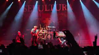 SEPULTURA TORONTO OCT 9TH 2024 RATAMAHATTA  ROOTS BLOODY ROOTS LIVE  DRUM SOLO [upl. by Anoblav]