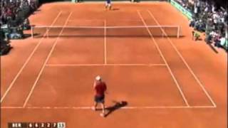 Roland Garros 2011 R1 Berdych vs Robert Match Point [upl. by Cira]