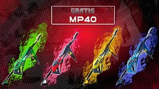 COMO OBTENER TODAS LAS SKINS DE MP40 GRATIS EN FREE FIRE [upl. by Lauter675]