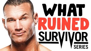 The Moment WWE Ruined Survivor Series [upl. by Weatherby]