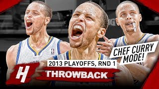 The Series Stephen Curry Became CHEF CURRY Full Highlights vs Nuggets 2013 Playoffs  Playoff Debut [upl. by Eisenstark112]