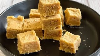 Quick and easy style Mysore pak  just in 15 mins [upl. by Kampmann]