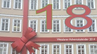 Wetzlarer Adventskalender 18 Dezember [upl. by Odravde]