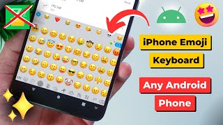 How to get iPhone emoji on Android  iOS Emoji on Android without zfont [upl. by Misak]