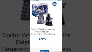 Emperor Davros Listed As A 2 Pack On BampM Website [upl. by Fredek541]