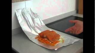 Cómo hacer un papillote de Salmón [upl. by Jorey]