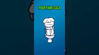 les TOILETTES PUBLIQUES 🤭 animation [upl. by Ddej3]