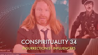 Conspirituality 34 Insurrectionist Influencers wRP Eddy [upl. by Anaik]