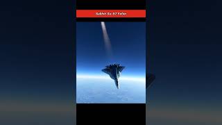 Sukhoi Su57 Felon Sonic Boom at 40000 Feet  Stunning Supersonic Display aviation shorts [upl. by Knute615]