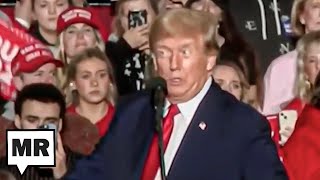 Trump Suffers MASSIVE Brain Fart During Hilariously Bizarre Speech [upl. by Siver]