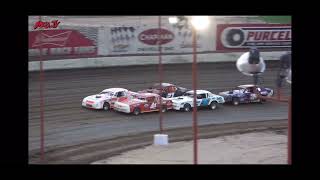 Imca Stock Cars heat race 2 at Cocopah Speedway from last night 2242024 [upl. by Nwonknu189]