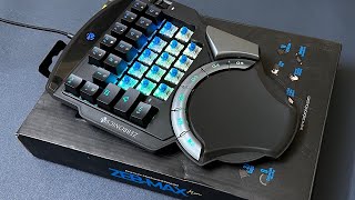 The Smallest Gaming Keyboard  Zebronics Zeb Max Atom RGB One Handed Mechanical Keyboard Unboxing [upl. by Amie422]