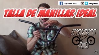 Talla de manillar ideal  BMX Vlog [upl. by Kaja]