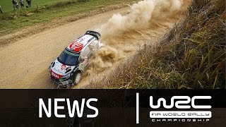 WRC  Coates Hire Rally Australia 2015 Stages 14 [upl. by Thury]