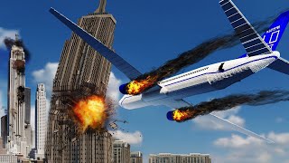 Realistic Plane Crashes w Ragdolls 😱 Teardown [upl. by Zacks345]