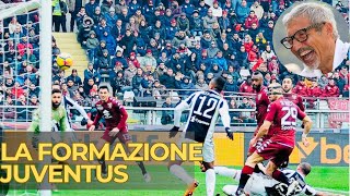 La formazione JUVE derby e le parole di ALEX SANDRO 🦓 [upl. by Riamu777]