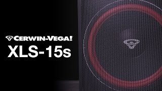 Cerwin Vega XLS15s 15 inch Home Theater Subwoofer  Cerwin Vega XLS15s [upl. by Neersin229]