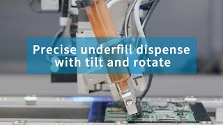 MYD precise underfill dispense with tilt and rotate [upl. by Tiras]