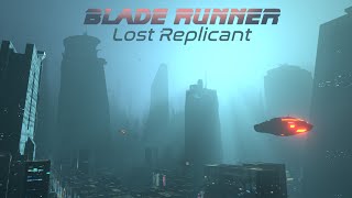 Blade Runner  LOST REPLICANT  AudioVisual AMBIENCE for Work Study and Relaxation  8 Hours [upl. by Om]