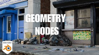 Learn Simple Geometry Nodes  Blender Tutorial [upl. by Llenoil]