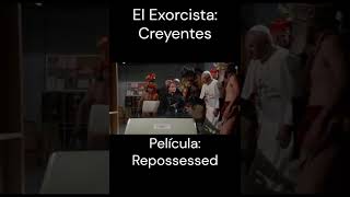 El Exorcista Creyentes Pelicula Repossessed LeslieNielsen LindaBlair Escena Reposeida [upl. by Ali]