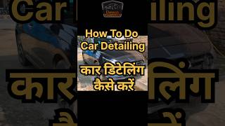 How to detail a car interior  Easy Car Detailing for beginners deveshcardetailing [upl. by Wiles]