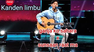 kanden limbu back in Nepal idolkanden singingganja ko sahara x timi uta ma yetaagain in Nis4 [upl. by Eilrebma300]