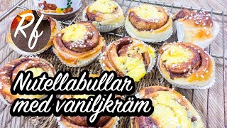 Nutellabullar med vaniljkräm [upl. by Attenborough520]