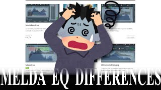 What is the difference between all the Melda EQs [upl. by Dorcy479]