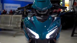 2024 Yamaha Sniper 155 ABS STUNNING Azure Blue  Review Walkaround [upl. by Ruyam]