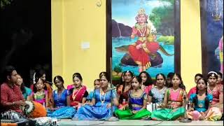 vilayada ithu nerama Navarathri katcheri by Vedha carnatic students shanmugapriya [upl. by Yniattirb]