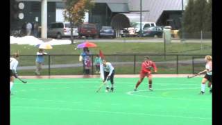 Field Hockey Vermont vs Fairfield 102211 [upl. by Yarezed]