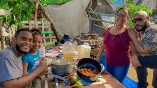 Albóndigas de Res Con Harina de Maíz Guisada y Aguacate Puerto Plata República Dominicana [upl. by Imoin]