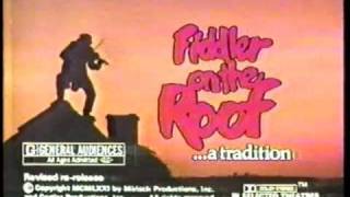 Fiddler on the Roof 1979 rerelease TV trailer [upl. by Cristen812]