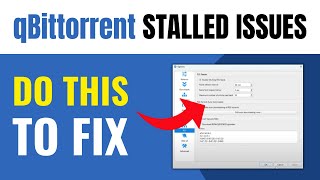 How to Resolve QBittorrent Stalled Issues  Full Guide 2024 [upl. by Aneehc]