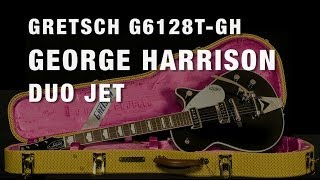 Gretsch G6128TGH George Harrison Duo Jet Overview [upl. by Enattirb569]