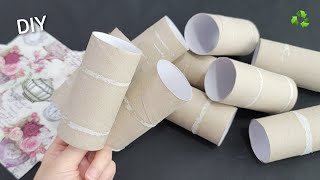 Everyone will be buying toilet paper roll after seeing this breathtaking home decor idea [upl. by Newol]