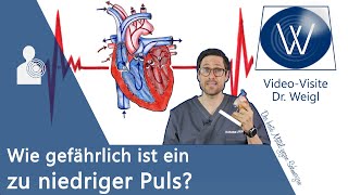 Bradykardie Sind ein langsamer Puls amp geringe Herzfrequenz gefährlich Ursachen Symptome Therapie [upl. by Durwood]