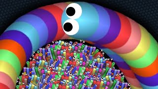 Slitherio AI 200000 Score Epic Slitherio Gameplay [upl. by Drucilla]